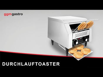Kontinuerlig brødrister - 2,2 kW - 300-350 ristinger/t