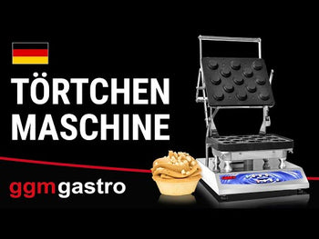 Profesjonelt tertejern - 3,2 kW - uten bakeplater