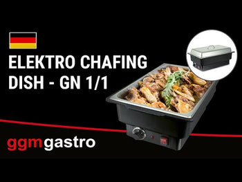 Chafing Dish elektrisk GN1/1 / 100 mm