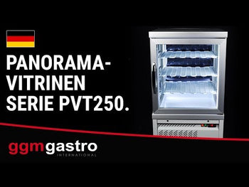 Panorama Kjølemonter med 3 Roterende Glasshyller