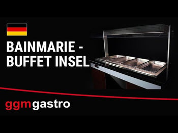 Varmbuffet - 1,6 x 0,8 m 4x GN 1/1