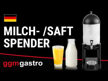 Saftdispenser - 7 l - hvit - inkl. dryppbrett