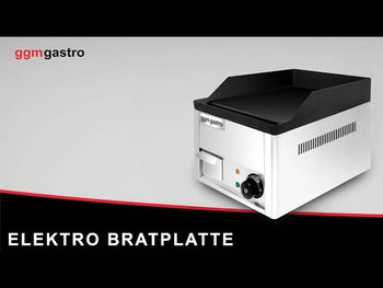 Elektrisk stekeplate - 2,2 kW - Glatt