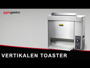 Kontinuerlig brødrister - 2,7 kW - Manuell