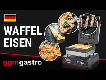 Bakplate for vaffeljern - Form: Iskrem