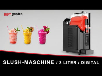 Slushmaskin - 3 liter - 200 watt - digital - svart