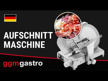 Påleggsmaskin – 130 watt – Kniv: Ø 250 mm