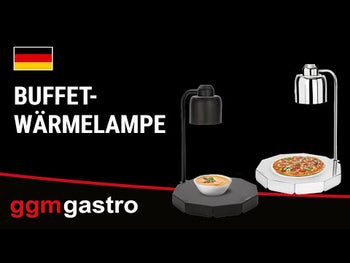 Buffet/varmelampe - rund