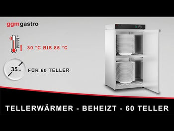 Tallerken varmer, maks 120 tallerken