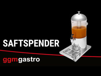 Juicedispenser i rustfritt stål - 1x 7,5 liter