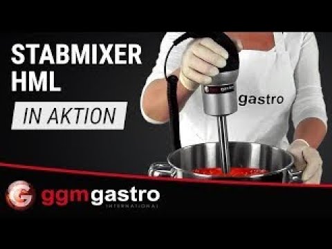 Stavmikser - med fast mikserstav 200 mm - 250 W - 2 hastigheter - for opptil 20 l
